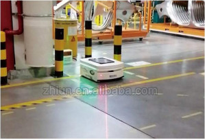 80 - 500 킬로그램 무인 반송 장치 혹평 레이저 네비게이션 자율적 이동 로봇